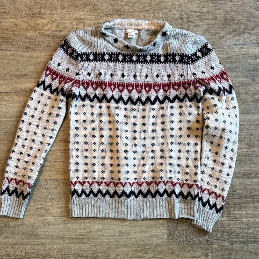 EUC: wool blend J Crew sweater